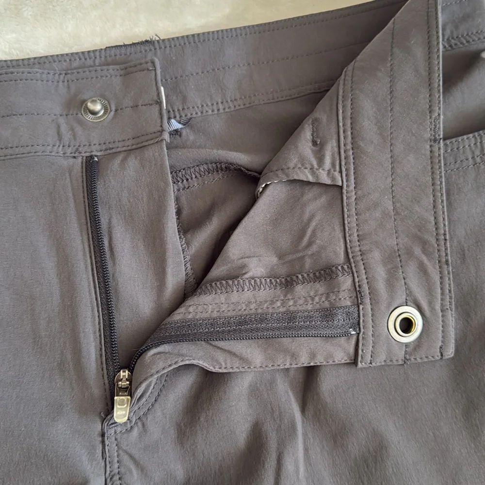 L.L. Bean | Conway Straight Leg Nylon Outdoor Hiking Pants 284229 Gray (10) - Picture 6 of 15